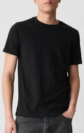 black tee shirt